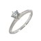 Solitaire Diamant & Platin Ring von Tiffany & Co. 1