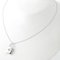 TIFFANY & Co. con candado para collar con colgante 3P de diamantes 750 [K18WG] 01-E148684, Imagen 2