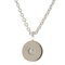 Gold & White Diamond Circle Necklace from Tiffany & Co. 3