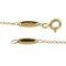TIFFANY Visor Yard Approx. 0.12ct Necklace 18K Yellow Gold Women's &Co. 6
