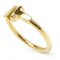 Yellow Gold T Wire Ring from Tiffany & Co. 2