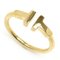 Yellow Gold T Wire Ring from Tiffany & Co., Image 1