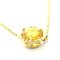 Collar de citrino TIFFANY en oro amarillo [18K] Citrino para hombre, collar con colgante de moda para mujer [Oro], Imagen 5