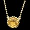 Collar de citrino TIFFANY en oro amarillo [18K] Citrino para hombre, collar con colgante de moda para mujer [Oro], Imagen 1