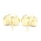 Tiffany Bean No Stone Yellow Gold [18K] Stud Earrings Gold, Set of 2 6