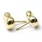 Boucles d'oreilles Tiffany Bean No Stone en or jaune [18K] Or, Set de 2 7