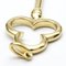 Trefoil Key Charm Gelbgold Halskette mit Anhänger von Tiffany & Co. 6