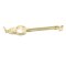 Collar con colgante Trefoil Key Charm de oro amarillo de Tiffany & Co., Imagen 7