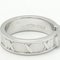 TIFFANY Atlas White Gold [18K] Fashion Diamond Band Ring Silver 9