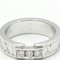 TIFFANY Atlas White Gold [18K] Fashion Diamond Band Ring Silver 6