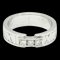 TIFFANY Atlas White Gold [18K] Fashion Diamond Band Ring Silver 1