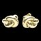 Tiffany Knot Earrings No Stone Yellow Gold [18K] Stud Earrings Gold, Set of 2 1