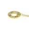 Collar de diamantes TIFFANY Atlas perforado en oro amarillo [18K] diamantes para hombres, collar con colgante de moda para mujeres [oro], Imagen 4