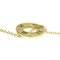 Collar de diamantes TIFFANY Atlas perforado en oro amarillo [18K] diamantes para hombres, collar con colgante de moda para mujeres [oro], Imagen 8