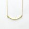 Smile Yellow Gold Necklace from Tiffany & Co. 1
