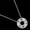 TIFFANY & Co. Collier Dots Circle Pt950 Platine Diamant Env. 7.12g I112223152 1