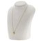 TIFFANY Loving Heart Clover 1P Diamond Necklace K18 Yellow Gold Women's &Co. 2
