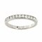 Ring Half Diamond and Platinum Ring from Tiffany & Co. 2