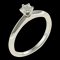 TIFFANY Solitaire 0.21ct I-VS1 Ring No. 9.5 Pt950 Platinum Diamond Ladies &Co. 1