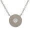 837 Circle Round Necklace in White Gold & Diamond from Tiffany & Co. 1
