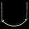 TIFFANY Smile Yellow Gold [18K] Women,Men Pendant Necklace 1
