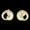 Tiffany Eternal Circle Earrings No Stone Yellow Gold [18K] Stud Earrings Gold, Set of 2 1