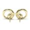 Tiffany Eternal Circle Earrings No Stone Yellow Gold [18K] Stud Earrings Gold, Set of 2 5