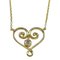 TIFFANY&Co. Halskette Damen 750YG 1P Diamant Venedig Goldoni Herz Gelbgold Poliert 4