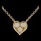 TIFFANY Sentimental Heart Diamond Necklace 18K Women's &Co. 1