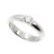 Platin Dots Solitaire Ring mit Diamant von Tiffany & Co. 1
