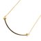 Pink Gold T Smile Necklace from Tiffany & Co., Image 1
