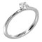 Solitaire Platin Diamant Ring von Tiffany & Co. 1
