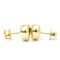 Tiffany Bean No Stone Yellow Gold [18K] Stud Earrings Gold, Set of 2, Image 2
