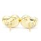 Tiffany Bean No Stone Yellow Gold [18K] Stud Earrings Gold, Set of 2, Image 6