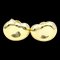 Tiffany Bean No Stone Yellow Gold [18K] Stud Earrings Gold, Set of 2, Image 1