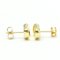 Tiffany Bean No Stone Yellow Gold [18K] Stud Earrings Gold, Set of 2, Image 3