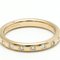 TIFFANY Stacking Band Ring Elsa Peretti Pink Gold [18K] Fashion Diamond Band Ring Carat/0.16 Pink Gold 6