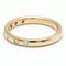 TIFFANY Stacking Band Ring Elsa Peretti Pink Gold [18K] Fashion Diamond Band Ring Carat/0.16 Pink Gold 3