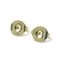 Tiffany Bean No Stone Yellow Gold [18K] Stud Earrings Gold, Set of 2 5