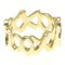 TIFFANY LOVE & KISS Ring Yellow Gold [18K] Fashion No Stone Band Ring Gold 4