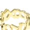 TIFFANY LOVE & KISS Ring Yellow Gold [18K] Fashion No Stone Band Ring Gold 6