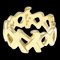 TIFFANY LOVE & KISS Ring Yellow Gold [18K] Fashion No Stone Band Ring Gold 1