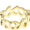 TIFFANY LOVE & KISS Ring Gelbgold [18K] Fashion No Stone Band Ring Gold 8