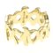TIFFANY LOVE & KISS Ring Yellow Gold [18K] Fashion No Stone Band Ring Gold 3