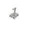 White Gold Floral Key Charm from Tiffany & Co. 4