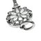 White Gold Floral Key Charm from Tiffany & Co., Image 6