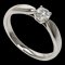 TIFFANY Harmony Engagement Ring Platinum PT950 Ladies &Co. 1