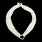 TIFFANY&Co. Choker Toggle Chain Open Heart Silver 925 Women's 1