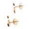 Tiffany & Co. K18Pg Pink Gold T Smile Earrings 60150754 1.6G Women's, Set of 2 2