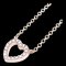 TIFFANY & Co. Collar de corazón Metro con diamantes 750PG de oro rosa K18RG Rose 290936, Imagen 1